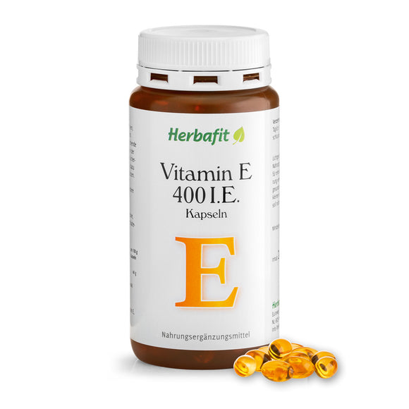 HERBAFIT vitaminas E 400 TV – pirkti internetu gera kaina