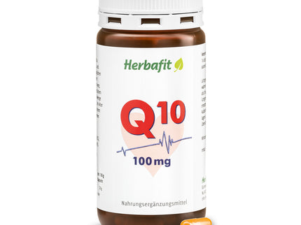 HERBAFIT kofermentas Q10 100 mg, 180 kapsulių