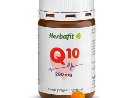 HERBAFIT kofermentas Q10 200 mg, 120 kapsulių