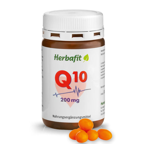 HERBAFIT kofermentas Q10 200 mg, 90 kapsulių
