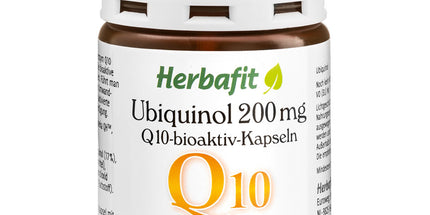 HERBAFIT ubiquinol Q10 200mg, aktyvuota kofermento Q10 forma – pirkti internetu gera kaina
