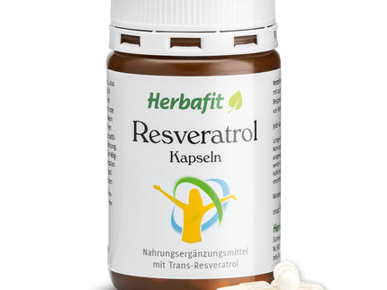 HERBAFIT resveratrolis, 90 kapsulių