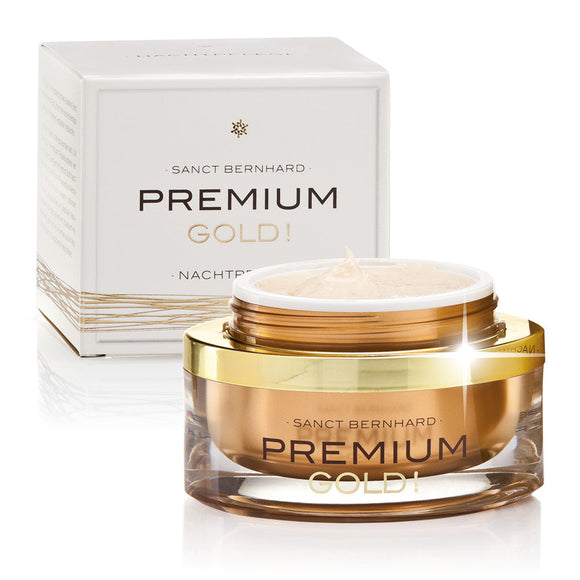 SANCT BERNHARD Premium Gold! naktinis kremas, 50 ml