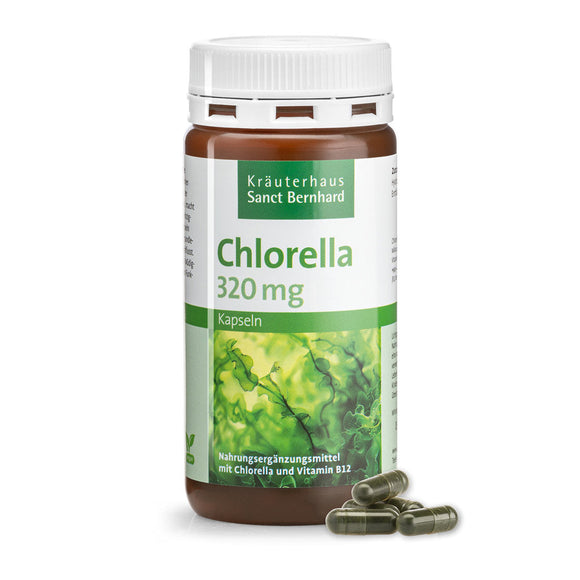 SANCT BERNHARD Chlorella, 180 kapsulių