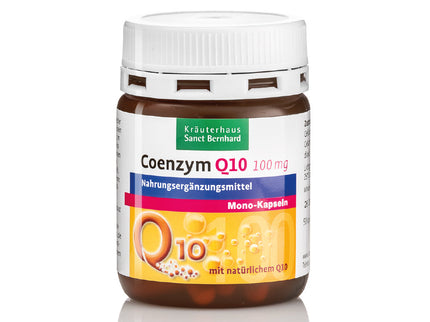 SANCT BERNHARD kofermentas Q10 100 mg mono, 90 kapsulių
