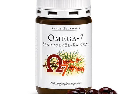 SANCT BERNHARD Omega-7 šaltalankio aliejus, 100 kapsulių