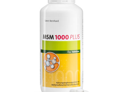 SANCT BERNHARD MSM 1000 PLUS, 500 tablečių