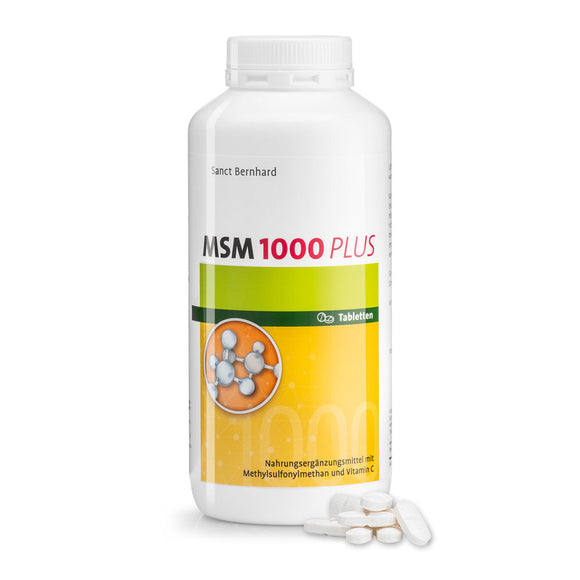 SANCT BERNHARD MSM 1000 PLUS, 500 tablečių