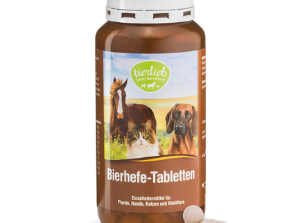 tierlieb alaus mielės žirgams, šunims, katėms ir smulkiems gyvūnams, 400 tablečių