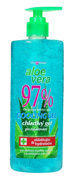 VIVAPHARM raminamasis gelis su 97 % alaviju, 500 ml