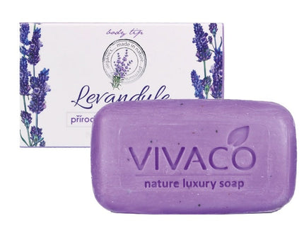 BODY TIP Premium tualetinis muilas su levandų aliejumi, 100 g