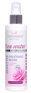 VIVAPHARM valomasis pienelis su rožių vandeniu, 200 ml