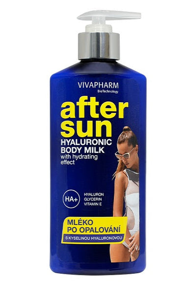 VIVAPHARM pienelis po saulės su hialurono rūgštimi, 300 ml