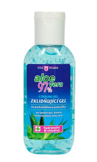 VIVAPHARM raminamasis gelis su 97 % alaviju, kelioninis, 50 ml