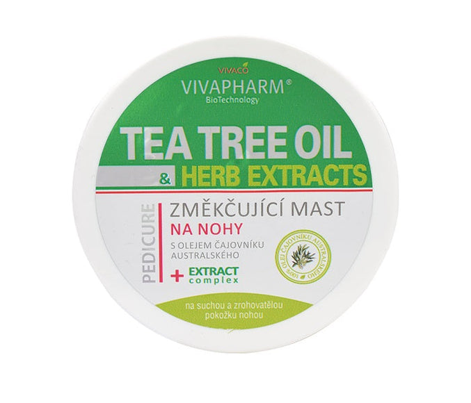 VIVAPHARM minkštinantis tepalas su arbatmedžio aliejumi, 100 ml