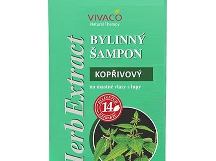 HERB EXTRACT plaukų šampūnas su dilgėlėmis, 500 ml