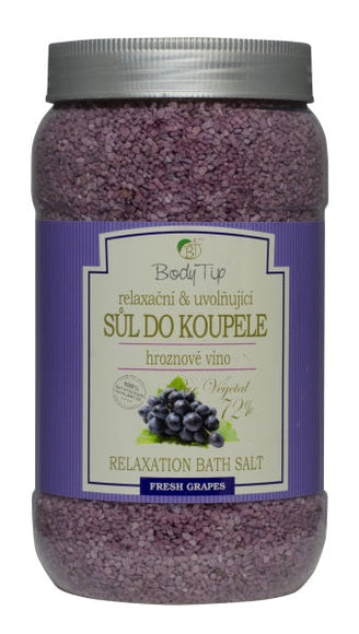 BODY TIP vonios druska Vynuogė, 1200 g