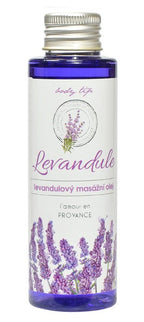 BODY TIP Premium masažinis aliejus su levandų aliejumi, 100 ml
