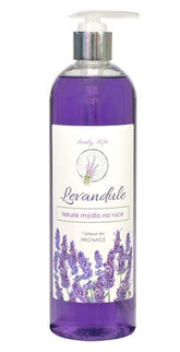 BODY TIP Premium skystas muilas su levandų aliejumi, 500 ml