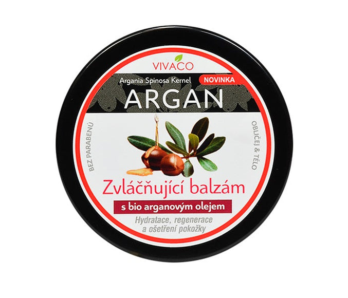 VIVACO drėkinamasis balzamas su BIO argano aliejumi, 100 ml