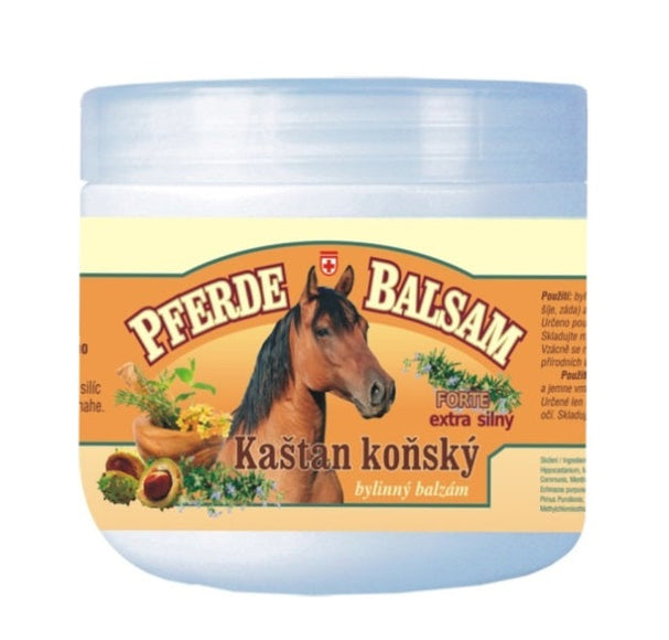Ypač stiprus masažinis balzamas su arkliniu kaštonu, 500 ml