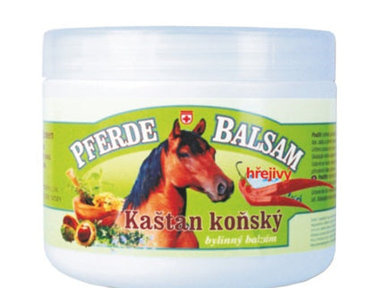 Šildantis masažinis balzamas su arkliniu kaštonu, 500 ml