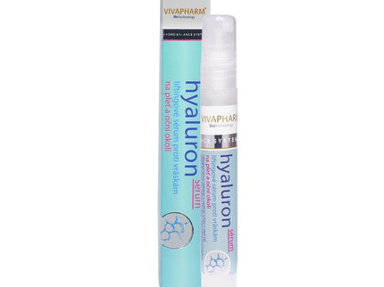 VIVAPHARM veido serumas su hialurono rūgštimi, 10 ml