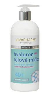 VIVAPHARM kūno pienelis su hialurono rūgštimi, 400 ml