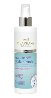 VIVAPHARM micelinis vanduo su hialurono rūgštimi, 200 ml