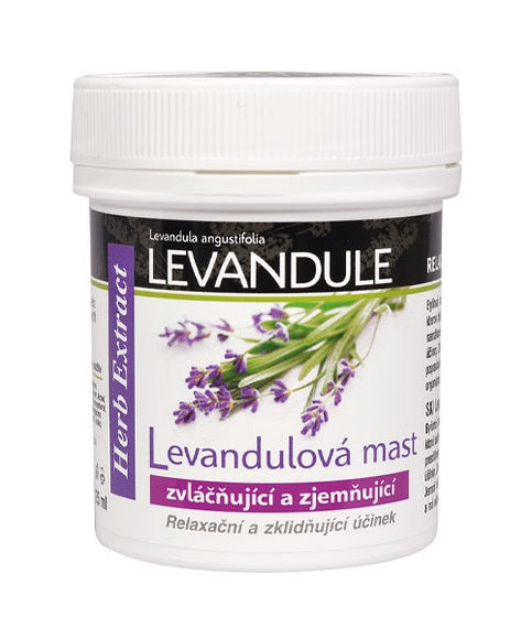 HERB EXTRACT vaistažolių tepalas su levandų aliejumi, 125 ml
