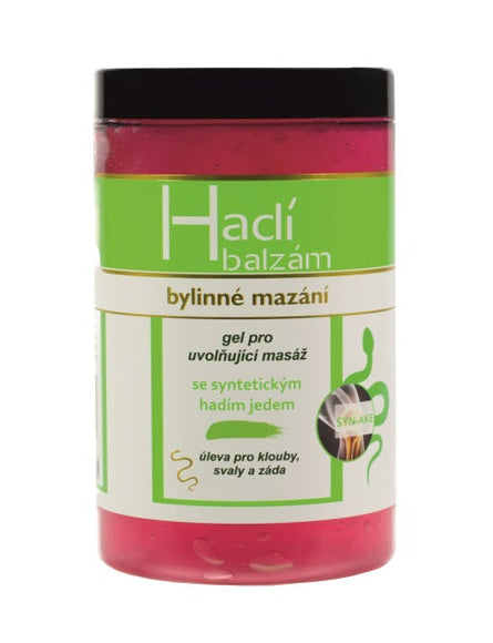 Masažinis gelis su gyvačių nuodais, 400 ml