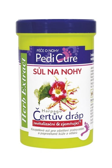 PEDICURE druska kojoms su velnio letenos ekstraktu, 420 g