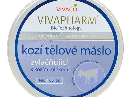 VIVAPHARM kūno sviestas su ožkos pienu, 200 ml