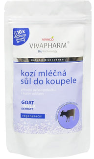 VIVAPHARM vonios druska su ožkos pienu, 300 g