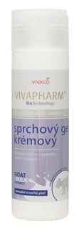 VIVAPHARM dušo gelis su ožkos pienu, 200 ml