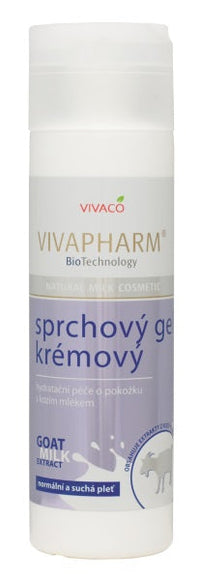VIVAPHARM dušo gelis su ožkos pienu, 200 ml