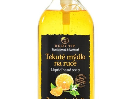 BODY TIP apelsinų žiedų ir mandarino skystas rankų muilas, 750 ml