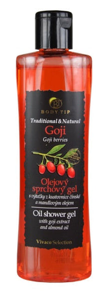 BODY TIP aliejinis dušo gelis su goji uogomis, 200 ml