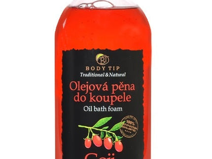 BODY TIP aliejinės vonios putos su goji uogomis, 750 ml