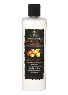 BODY TIP kūno pienelis su makadamijos riešutais ir vanile, 200 ml