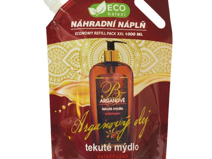 BODY TIP skystas muilas su ekologišku argano aliejumi, 1 l