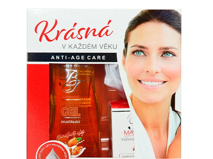 BODY TIP kosmetikos su migdolų aliejumi dovanų dėžutė Nr. 2, 3 vnt.