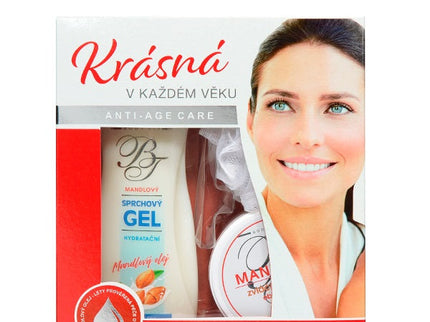 BODY TIP kosmetikos su migdolų aliejumi dovanų dėžutė Nr. 3, 3 vnt.