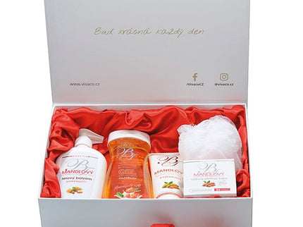 BODY TIP kosmetikos su migdolų aliejumi dovanų dėžutė Nr. 1, 5 vnt.