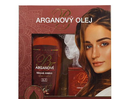 BODY TIP kosmetikos su argano aliejumi dovanų dėžutė Nr. 4, 3 vnt.