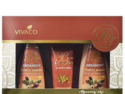 BODY TIP kosmetikos su argano aliejumi dovanų dėžutė Nr. 5, 3 vnt.