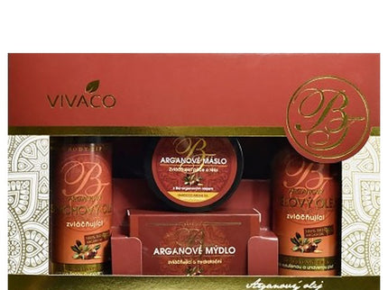 BODY TIP kosmetikos su argano aliejumi dovanų dėžutė Nr. 6, 4 vnt.