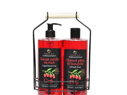BODY TIP dovanų rinkinys su goji uogomis, 2 vnt.