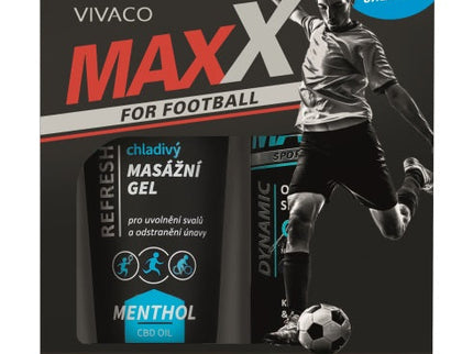 MAXX SPORTIVA vėsinantis dovanų rinkinys vyrams kūno priežiūrai, 2 vnt.