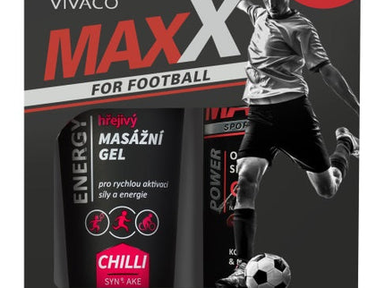 MAXX SPORTIVA šildantis dovanų rinkinys vyrams kūno priežiūrai, 2 vnt.